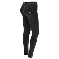 WR.UP Shaping Pants Black Jeans - Black Seams