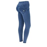 WR.UP Shaping Pants 7/8 Light Blue Jeans - Light Blue Seams